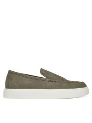 Calvin Klein Półbuty Hybrid Moccasin Nu HM0HM01902 Szary. Szare półbuty na co dzień męskie Calvin Klein, ze skóry, bez zapięcia. Za 419.99 zł.