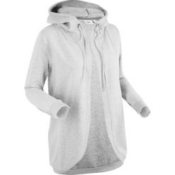 Żakiet z wiązanym paskiem bonprix czarny. Czarne bluzy damskie bonprix, bez wzorów. Za 179.99 zł.