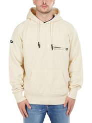 Bluza męska Fundango Talis z kapturem. Brązowe bluzy męskie Fundango, l, bez wzorów, z bawełny, z kapturem, trekkingowe. Za 239.90 zł.