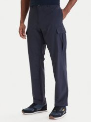 Aeronautica Militare Spodnie cargo 261PA1709UCT04291 Granatowy Comfort Fit. Niebieskie spodnie materiałowe męskie Aeronautica Militare, m, bez wzorów, z materiału. Za 489.99 zł.