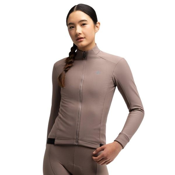 Damska kurtka rowerowa softshell Kolarstwo Siroko J1-W Bordala. Brązowe kurtki damskie SIROKO, m, bez wzorów, z materiału, bez kaptura. Za 300.00 zł.