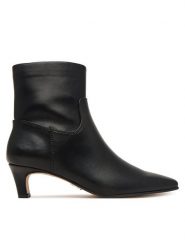 Steve Madden Botki Davis-S 11005692 Czarny. Czarne botki damskie Steve Madden, z materiału, bez obcasa, na słupku, bez zapięcia. Za 559.99 zł.