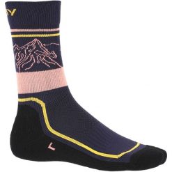 Skarpety trekkingowe damskie Viking Boosocks Heavy Bamboo Lady. Czarne skarpety damskie Viking, bez wzorów. Za 48.11 zł.