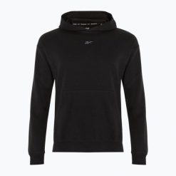 Bluza męska Reebok Athlete Hoodie. Czarne bluzy męskie Reebok, m, bez wzorów, bez kaptura. Za 329.99 zł.