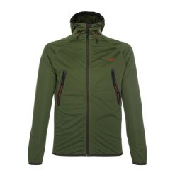 Kurtka męska Scierra Drifter Softshell. Zielone kurtki męskie SCIERRA, m, bez wzorów, z softshellu, sportowe, bez kaptura. Za 149.99 zł.
