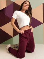 Koszulka - kremowy. Białe t-shirty damskie Sinsay, l, bez wzorów, z materiału, bez kołnierzyka. W wyprzedaży za 13.99 zł.