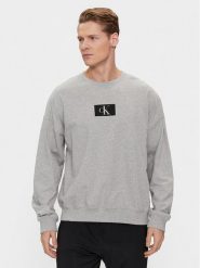 Calvin Klein Underwear Bluza 000NM2415E Szary Regular Fit. Szare bluzy męskie Calvin Klein Underwear, m, bez wzorów, z bawełny, bez kaptura. Za 199.99 zł.