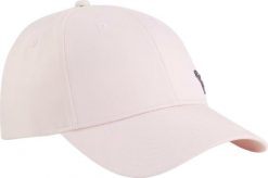 Puma Czapka z daszkiem dla dzieci Puma Metal Cat jasnoróżowa 24549 17 junior. Czerwone czapki dla dzieci Puma, bez wzorów. Za 55.92 zł.
