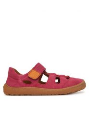 Froddo Sandały Barefoot Elastic Sandal G3150262-12 D Różowy. Czerwone sandały dziewczęce Froddo, ze skóry, bez zapięcia. Za 249.99 zł.