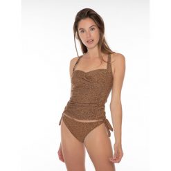 Dół od bikini damski Mm Mia Protest. Brązowe bikini damskie Protest, xl, bez wzorów. W wyprzedaży za 123.00 zł.
