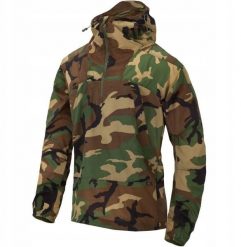 WINDRUNNER Windshirt - WindPack Nylon - US Woodland - XL/Regular. Kurtki męskie HELIKON, m, bez wzorów, z nylonu, bez kaptura. Za 408.47 zł.