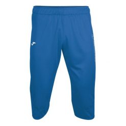 Spodnie sportowe dla chłopców Joma Championship III Vela 3/4. Czarne spodnie sportowe dla chłopców Joma, z aplikacjami, z materiału, sportowe. Za 154.00 zł.