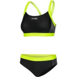 Dwuczęściowy strój pływacki damski NAOMI. Czarne bikini damskie Aqua-Speed, bez wzorów. Za 129.99 zł.