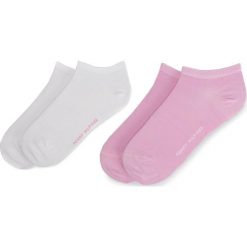 Zestaw 2 par niskich skarpet damskich TOMMY HILFIGER - 343024001 Pink Combo 174. Skarpety damskie marki Tommy Hilfiger. Za 39.99 zł.