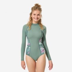 Kostium kąpielowy jednoczęściowy damski Decathlon Dani Numea. Brązowe kostiumy jednoczęściowe damskie Decathlon, l, bez wzorów, z elastanu, sportowe, żeglarskie. Za 159.99 zł.