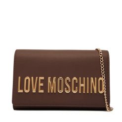 Torebka LOVE MOSCHINO. Brązowe torebki do ręki damskie Love Moschino, bez wzorów, wizytowe, bez dodatków. Za 699.99 zł.