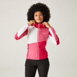 Walbury VII damska bluza. Czerwone bluzy sportowe damskie Regatta, bez wzorów, z polaru, bez kaptura, trekkingowe. W wyprzedaży za 109.99 zł.
