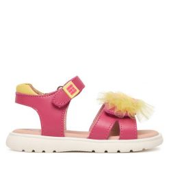 Sandały Agatha Ruiz de la Prada. Czerwone sandały dziewczęce Agatha Ruiz de la Prada, bez zapięcia. Za 239.99 zł.