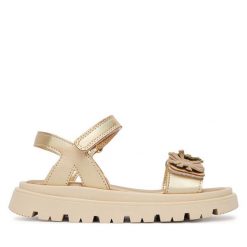 Sandały Primigi. Żółte sandały dziewczęce Primigi, bez zapięcia. Za 259.99 zł.