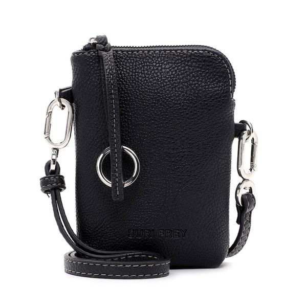 SURI FREY Etui Na Telefon SFY Debby Torby na ramię 1 ct Czarny Damski. Czarne torby na ramię damskie Suri Frey, bez wzorów, z poliesteru, małe, z tłoczeniem, bez dodatków. Za 119.99 zł.