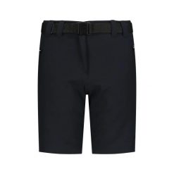 Szorty bermudzkie dla dziewczynki CMP. Czarne spodenki dla dziewczynek CMP, bez wzorów, sportowe. Za 191.50 zł.