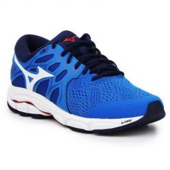 Buty do biegania męskie Mizuno Wave Equate 4. Niebieskie buty sportowe męskie Mizuno, z gumy, bez zapięcia, do biegania, mizuno wave. Za 622.00 zł.