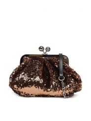 Weekend Max Mara Torebka 2615511094650 Różowy. Czerwone torebki do ręki damskie Weekend Max Mara, bez wzorów, z materiału, wizytowe, bez dodatków. Za 879.99 zł.