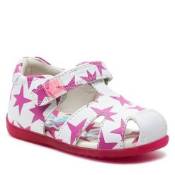 Sandały Agatha Ruiz de la Prada. Białe sandały dziewczęce Agatha Ruiz de la Prada, bez zapięcia. Za 199.99 zł.
