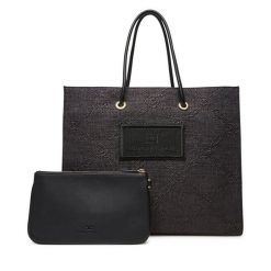 Torebka Elisabetta Franchi. Czarne torebki do ręki damskie Elisabetta Franchi, bez wzorów, klasyczne, bez dodatków. Za 1,139.00 zł.
