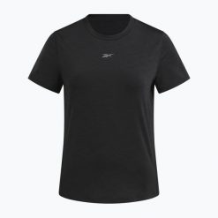 Koszulka Reebok Rbk-Chill Athletic Tee. Czarne koszulki sportowe damskie REEBOK FITNESS, bez wzorów, sportowe, bez kołnierzyka. Za 109.99 zł.