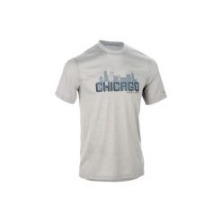 Koszulka Do Gry W Koszykówkę Fast Chicago Męska Dla Zawodowych Graczy Szara. Koszulki sportowe męskie marki TARMAK. Za 39.99 zł.