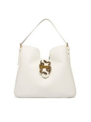 Just Cavalli Torebka 80RA4BA3 ZSA89 Biały. Białe torebki do ręki damskie Just Cavalli, bez wzorów, ze skóry, bez dodatków. Za 799.99 zł.