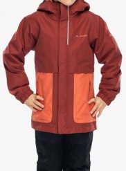 Kurtka dziewczęca Vaude Kids Campfire 3in1 Jacket. Czerwone kurtki i płaszcze dla dziewczynek Vaude, bez wzorów, z polaru, bez kaptura. Za 656.00 zł.