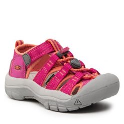 Sandały Keen. Czerwone sandały dziewczęce Keen, bez zapięcia. Za 189.99 zł.