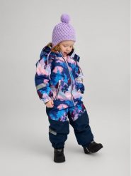 Reima Kombinezon zimowy Kurikka 5100131B Fioletowy Regular Fit. Fioletowe buty zimowe dziewczęce Reima, bez wzorów, z syntetyku, bez zapięcia. Za 649.99 zł.