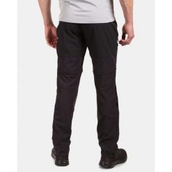 Spodnie Kilpi Hosio. Czarne spodnie sportowe męskie Kilpi, na lato, l, bez wzorów, z nylonu, trekkingowe. Za 370.41 zł.