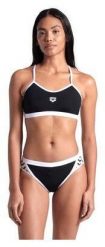 Strój kąpielowy dwuczęściowy damski Arena Icons Bikini Cross Back Solid. Białe bikini damskie Arena, uniwersalny, bez wzorów. Za 266.19 zł.