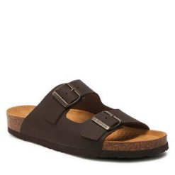 Klapki Dr. Brinkmann. Brązowe klapki męskie Dr. Brinkmann. Za 288.99 zł.