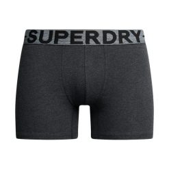 Bokserki Superdry (x3). Czarne bokserki męskie Superdry., l, bez wzorów, ze skóry. Za 169.30 zł.