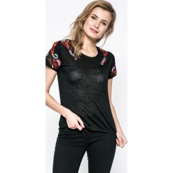 Answear - Top. Szare topy damskie ANSWEAR, z krótkim rękawem. W wyprzedaży za 39.90 zł.