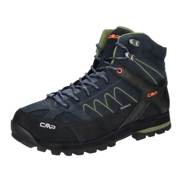 Buty trekkingowe CMP Moon waterprof. Niebieskie trekkingi męskie CMP, outdoorowe. Za 457.00 zł.