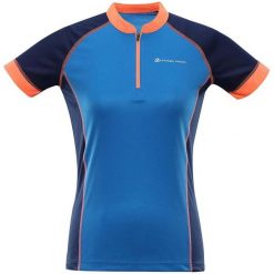 Koszulka damska Alpine Pro Sorana M - Oddychająca i lekka. Fioletowe koszulki sportowe damskie Alpine Pro, m, bez wzorów, sportowe, bez kołnierzyka. Za 149.99 zł.