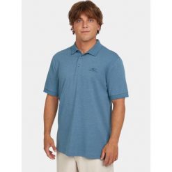 Koszulka polo męska O'Neill Small Logo. Niebieskie koszulki sportowe męskie O'Neill, m, bez wzorów, bez kołnierzyka, bez ramiączek, żeglarskie. Za 199.00 zł.