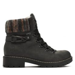 Trapery Rieker. Szare śniegowce i trapery damskie Rieker. Za 269.99 zł.