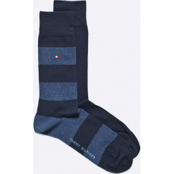 Tommy Hilfiger - Skarpety Rugby (2-Pack). Szare skarpety męskie marki Tommy Hilfiger, z bawełny. W wyprzedaży za 29.90 zł.