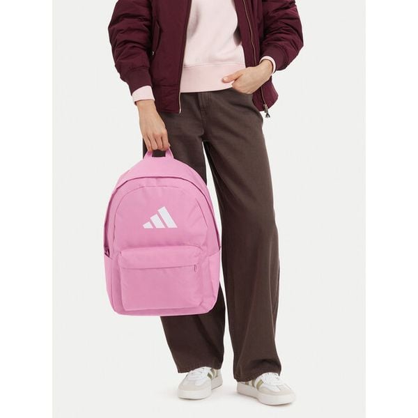 Plecak adidas. Czerwone plecaki damskie Adidas, bez wzorów, sportowe. Za 99.99 zł.