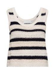 ARMEDANGELS Sweter - Claaire Kobiety Bawełna biały|niebieski, XL. Białe swetry damskie ARMEDANGELS, xl, bez wzorów, z bawełny, bez kołnierzyka, bez ramiączek, bez kaptura. Za 279.95 zł.