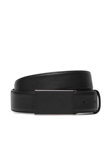 BOSS Pasek 50568649 Czarny. Czarne paski damskie Boss, bez wzorów, ze skóry. Za 381.99 zł.