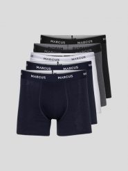 5PAK MĘSKICH BOKSEREK MARCUS UNDERTØJ Roxy Solid 40-200083 7050. Bokserki męskie MARCUS, l, bez wzorów. Za 89.99 zł.