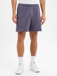 Adidas Originals Męskie spodenki dresowe Mężczyźni Materiał dresowy szary jednolity, XL. Szare szorty męskie adidas Originals, m, bez wzorów, z dresówki. Za 219.95 zł.